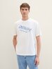 Denim Tom Tailor T Shirt Denim White - 1042037-20000