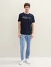 Denim Tom Tailor T Shirt Denim Sky Captain Blue