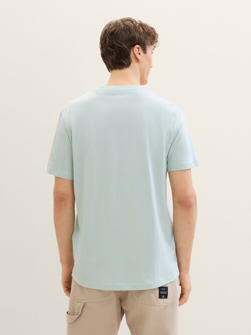 Denim Tom Tailor T Shirt Sea Foam - 1042042-17549