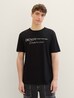 Denim Tom Tailor T Shirt Black - 1042042-29999