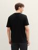 Denim Tom Tailor T Shirt With Print Black - 1042045-29999