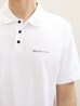 Denim Tom Tailor Polo Tee White - 1042109-20000