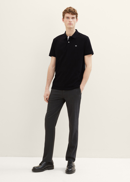 Tom Tailor Basic Polo Shirt Black - 1027713-29999