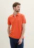 Tom Tailor Basic Polo With Contrast Marocco Orange
