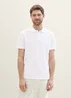 Tom Tailor Basic Polo With Contrast White 1