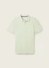 Tom Tailor Basic Polo With Contrast Tender Sea Green