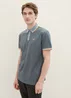 Tom Tailor Basic Polo Shirt Navy Grey Mint Twotone