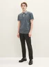 Tom Tailor Basic Polo Shirt Navy Grey Mint Twotone