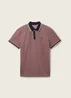Tom Tailor Basic Polo Shirt Navy Flam Twotone