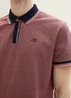 Tom Tailor Basic Polo Shirt Navy Flam Twotone