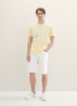 Tom Tailor C Neck T Shirt Light Yellow - 1041817-34585