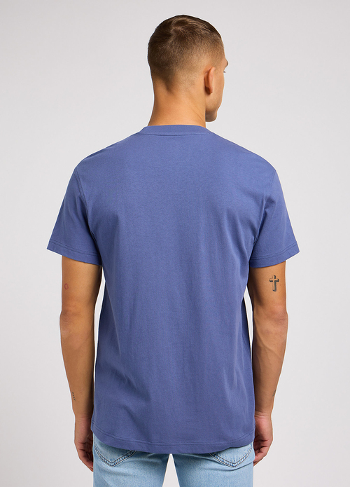 Lee Relaxed Pocket Tee Surf Blue - 112349089