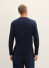 Tom Tailor Long Sleeved Shirt Sky Captain Blue - 1037811-10668