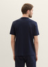 Tom Tailor C Neck Tee Sky Captain Blue - 1040955-10668