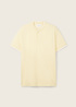 Tom Tailor Polo Shirt With A Print Light Yellow - 1041834-34585