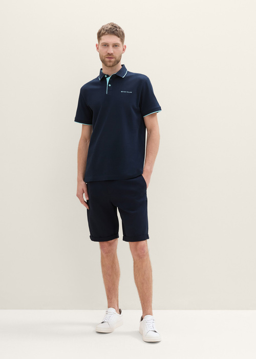 Tom Tailor Polo Tshirt Dark Blue - 1041872-10302