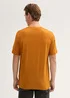 Tom Tailor T Shirt With A Logo Print Peanut Butter Brown