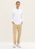 Tom Tailor Linien Shirt White - 1034904-20000