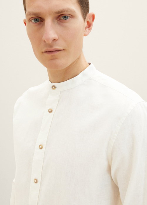 Tom Tailor Shirt Off White - 1034903-10332