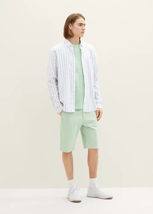 Denim Tom Tailor Shirt Multicolor Small Stripe