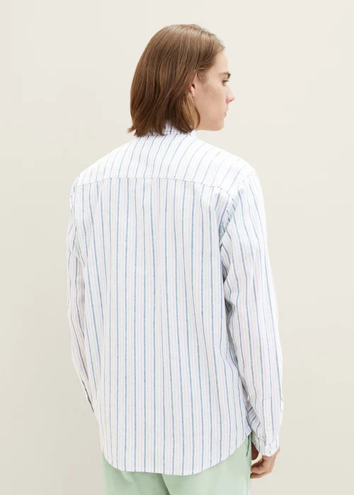 Denim Tom Tailor Shirt Multicolor Small Stripe