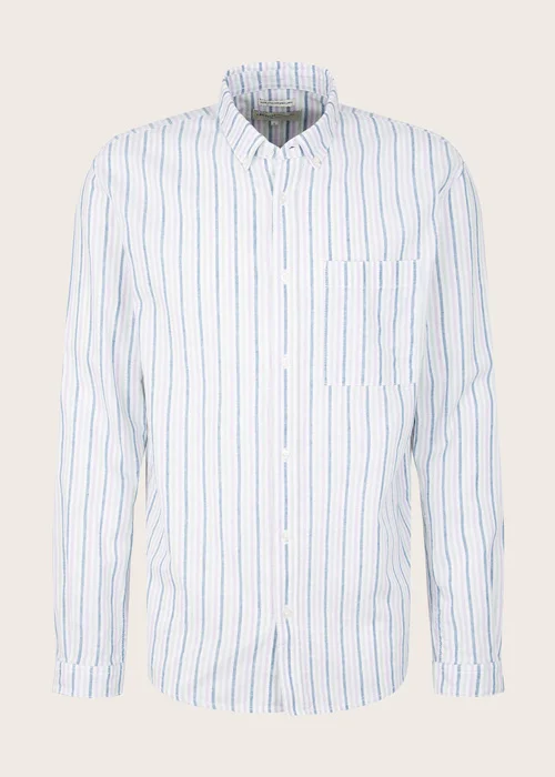 Denim Tom Tailor Shirt Multicolor Small Stripe