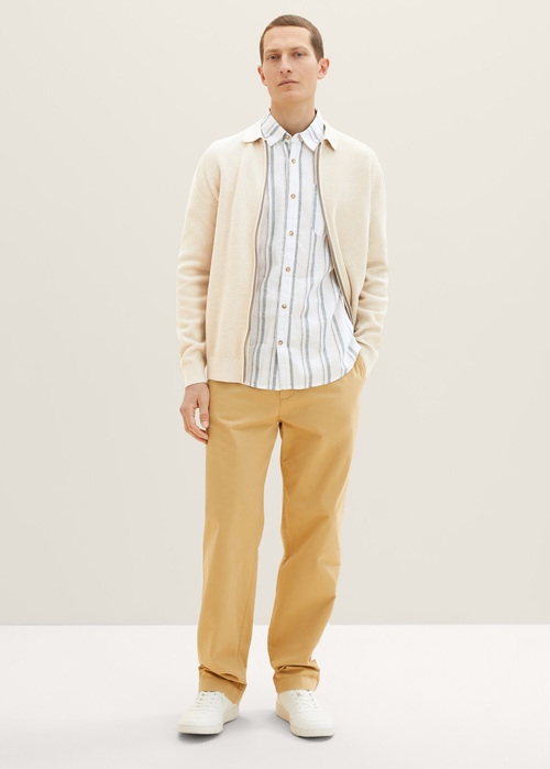 Tom Tailor 12 Shirt Off White Base Big Stripe - 1034902-31240