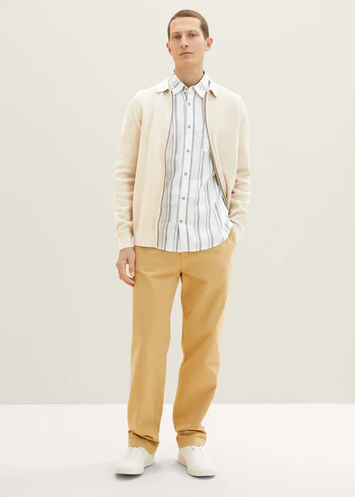 Tom Tailor 12 Shirt Off White Base Big Stripe