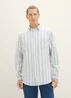 Tom Tailor Striped Shirt Off White Colorful Stripe