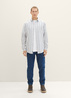 Tom Tailor Striped Shirt Off White Colorful Stripe - 1038777-33892