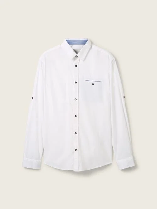 Tom Tailor Textured Shirt White