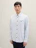 Tom Tailor Textured Shirt Light Blue Small Structure