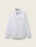 Tom Tailor Textured Shirt Light Blue Small Structure