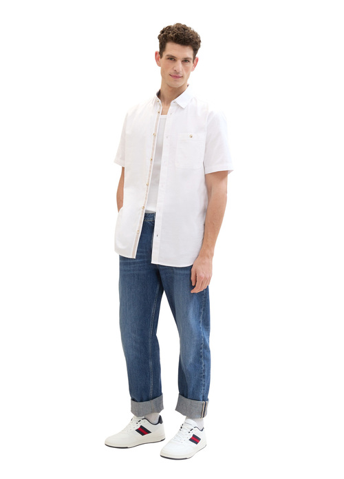 Tom Tailor Shirt White - 1041350-20000