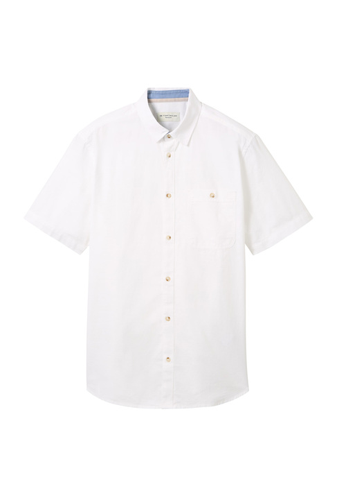 Tom Tailor Shirt White - 1041350-20000