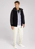 Tom Tailor Cardigan With A Hood Black