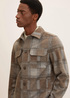 Tom Tailor Shirt Jacket Brown Check - 1032499-30475