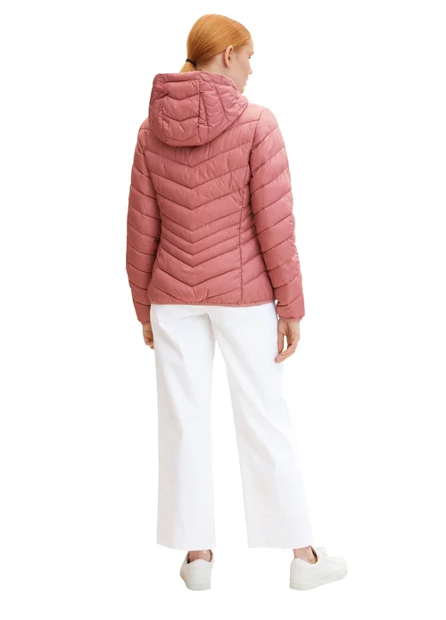 Denim Tom Tailor Quilted Lightweight Puffer Renaissance Rose
