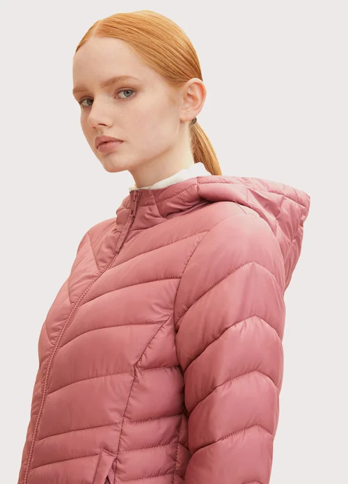 Denim Tom Tailor Quilted Lightweight Puffer Renaissance Rose