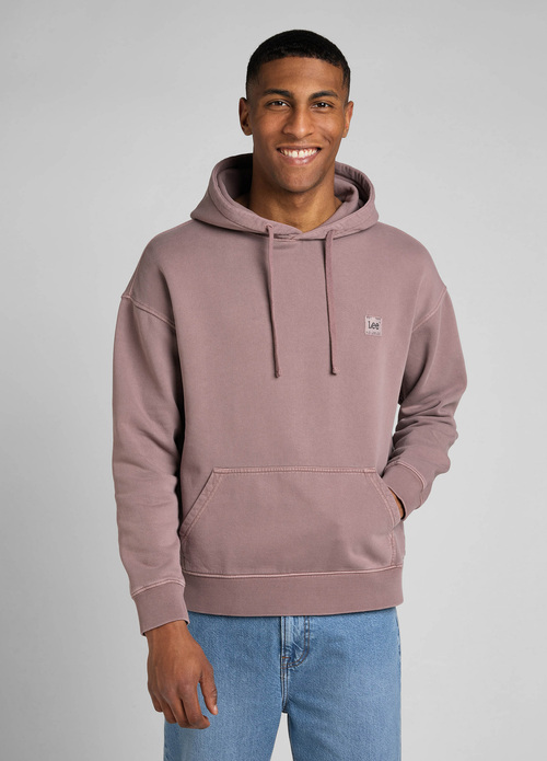 Lee Core Loose Hoodie Purple Storm - L84WTJ70