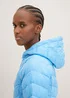 Tom Tailor Lightweight Jacket With A Hoodie Rainy Sky Blue