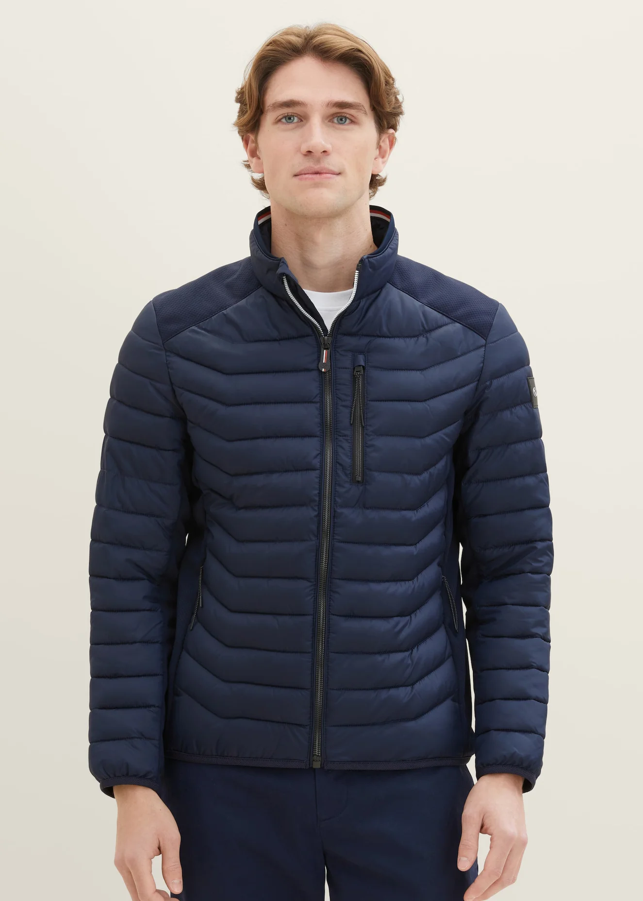 Tom Tailor Hybrid Jacket Sky Captain Blue