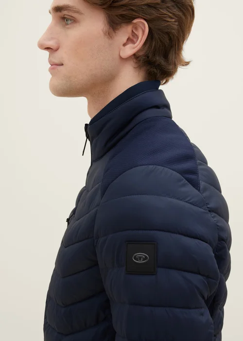 Tom Tailor Hybrid Jacket Sky Captain Blue