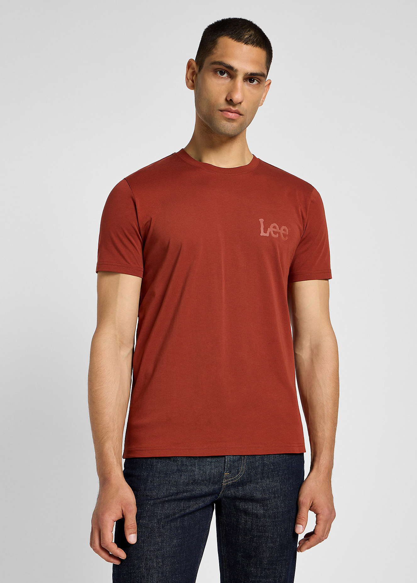 Lee Medium Wobbly Lee Tee Sweet Maple - 112355588