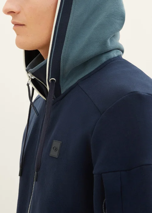 Tom Tailor Jacket With A Stand Up Collar Sky Captain Blue