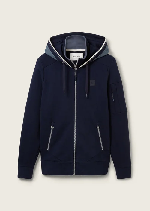 Tom Tailor Jacket With A Stand Up Collar Sky Captain Blue