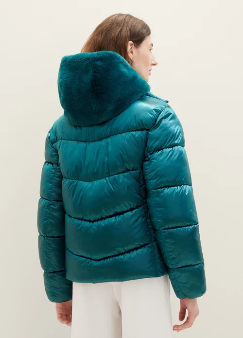 Tom Tailor Puffer Jacket Shaded Spruce