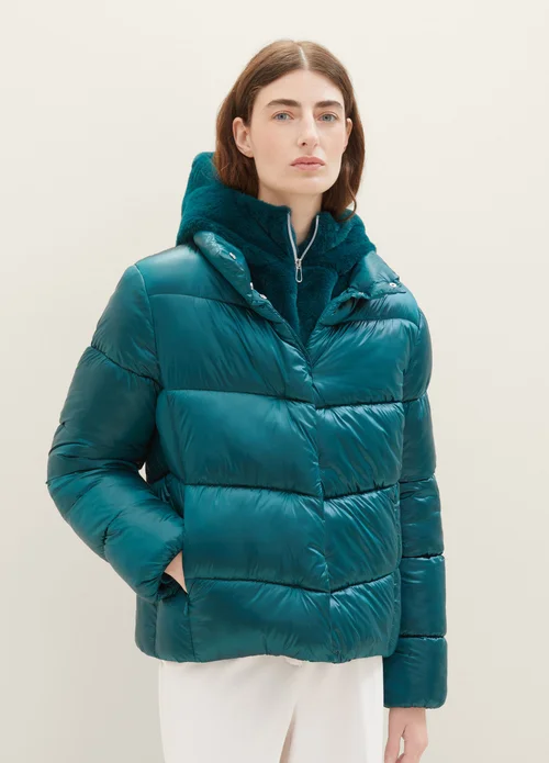 Tom Tailor Puffer Jacket Shaded Spruce