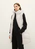 Tom Tailor Long Vest With A Hood Clouds Grey