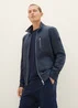 Tom Tailor Stand Up Jacket Sky Captain Blue White Melange
